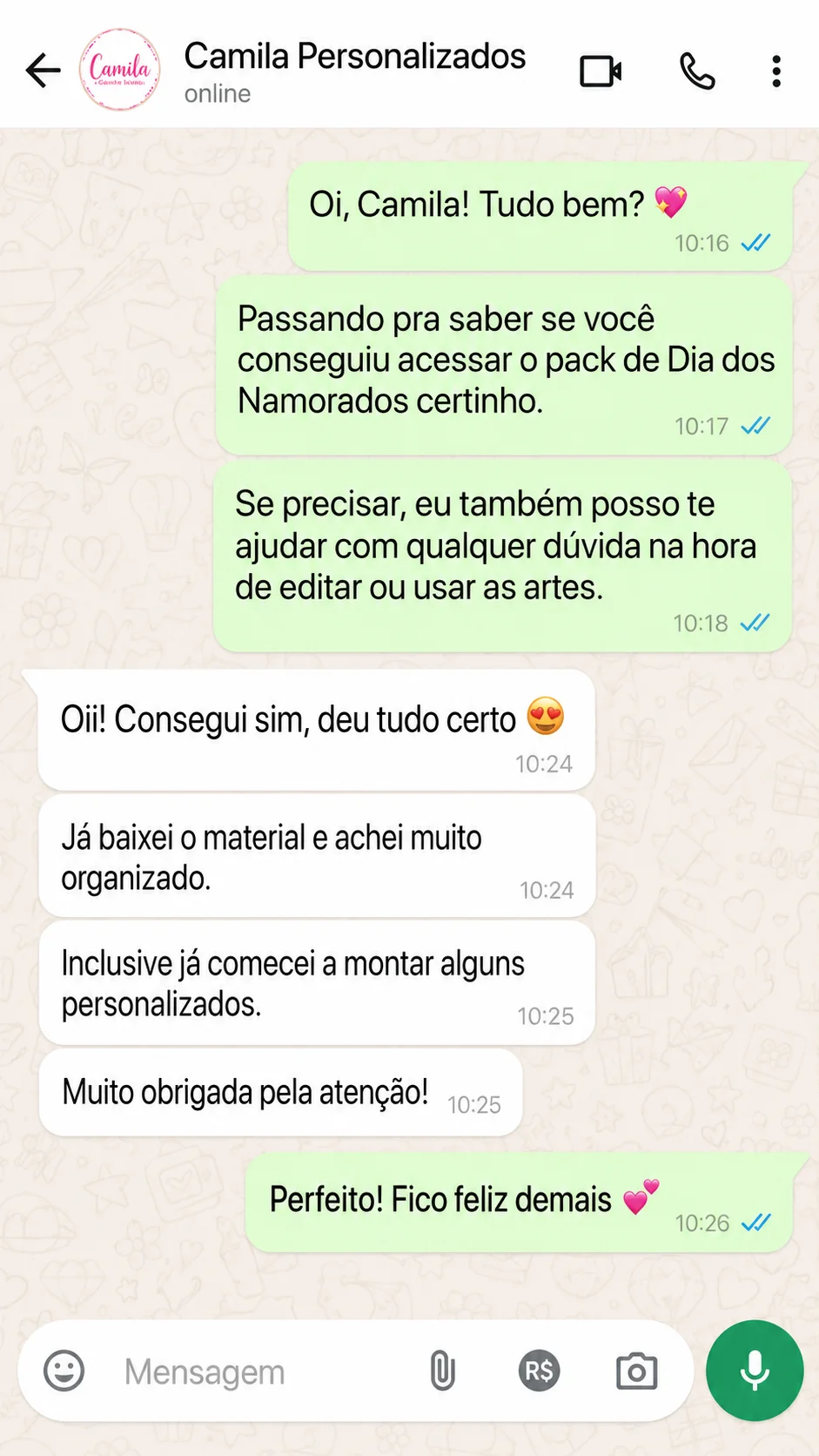 Depoimento de cliente