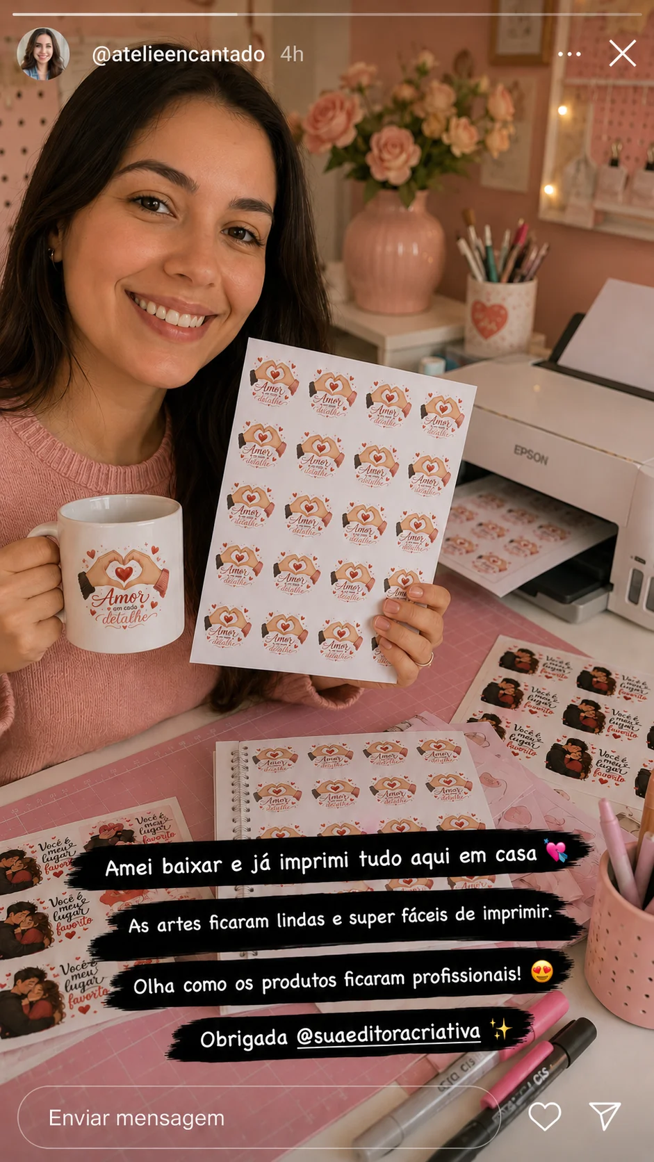 Depoimento de cliente